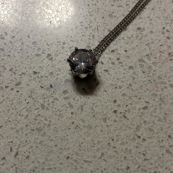 Paparazzi Silver Jewelry Set with Clear Accents - Picture 2 of 2